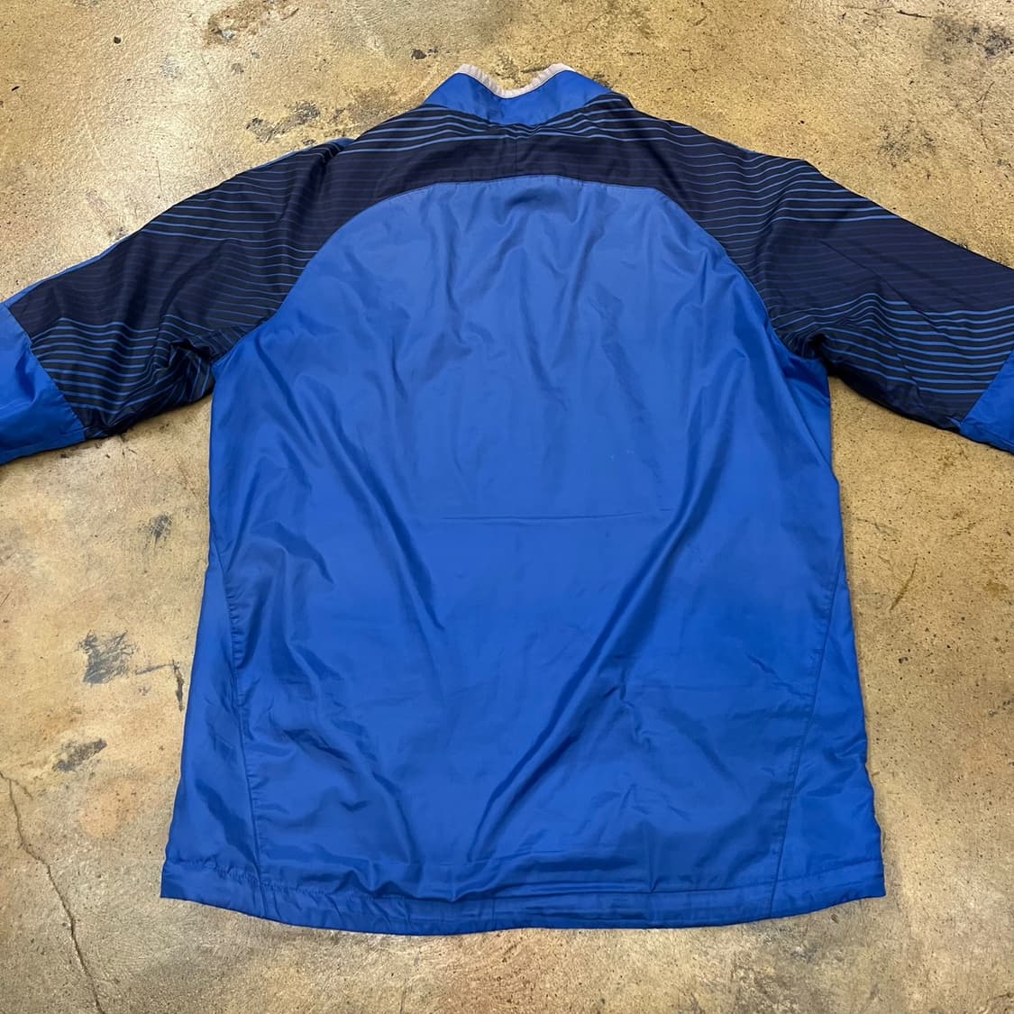 [정품/2XL] 나이키 블루 바람막이 자켓 b17 상품이미지4