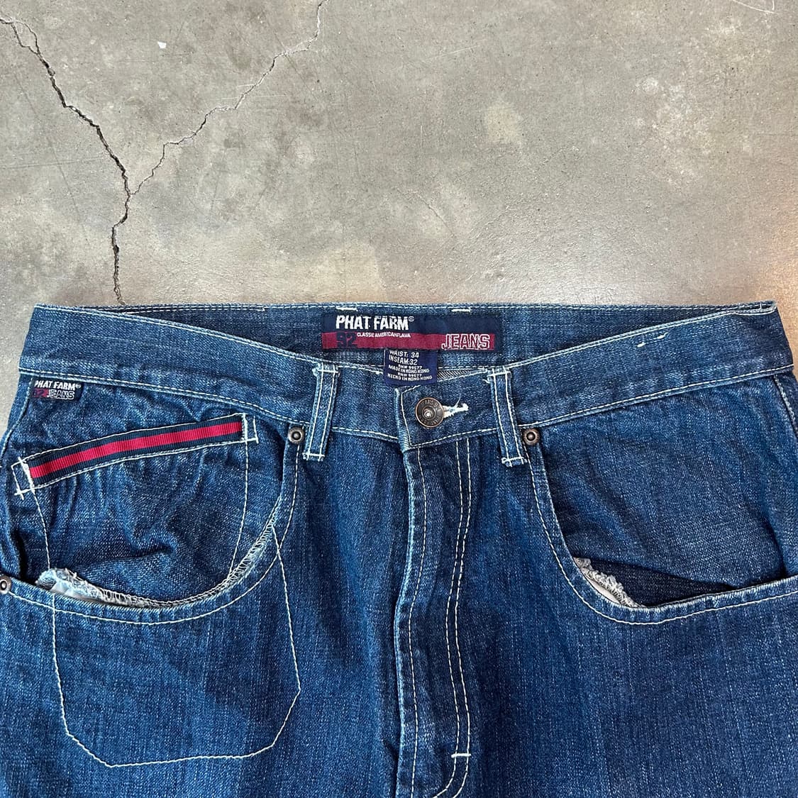 팻팜 데님 팬츠 상품이미지4