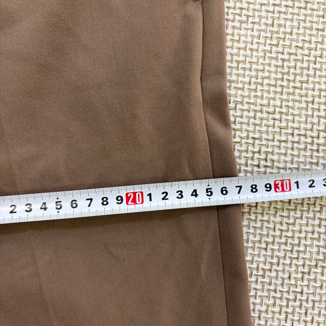 29 무신사스탠다드 베이지 슬랙스 바지 0515D 상품이미지7
