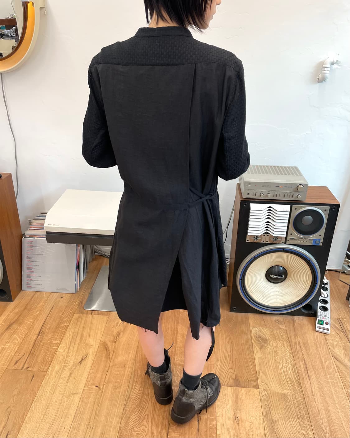 [48] 톰레블 TOM REBL 리넨 롱 셔츠 상품이미지5