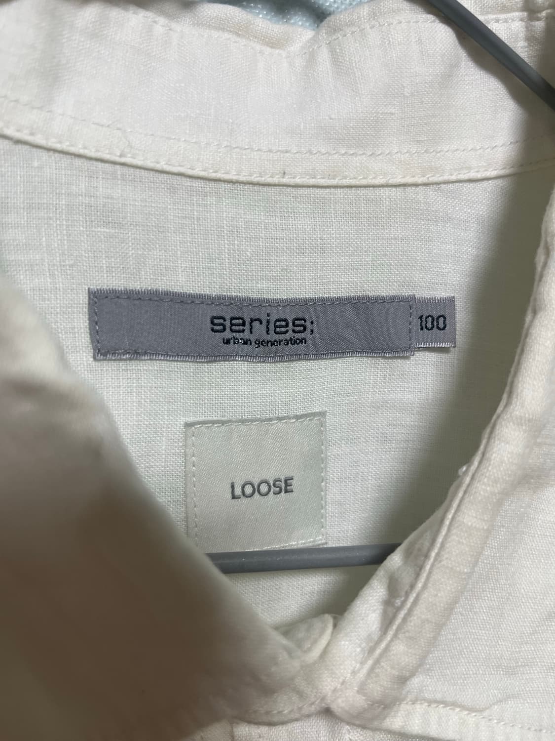 시리즈 화이트린넨셔츠 상품이미지3