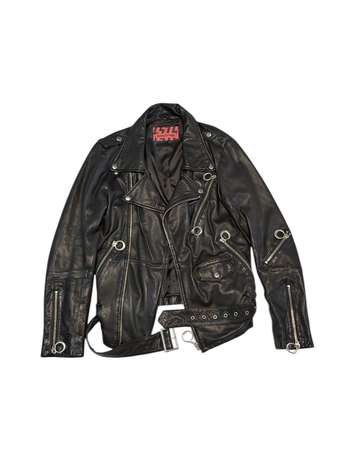 MAKIN JAN MA 09AW Bondage Leather Jacket 상품이미지1