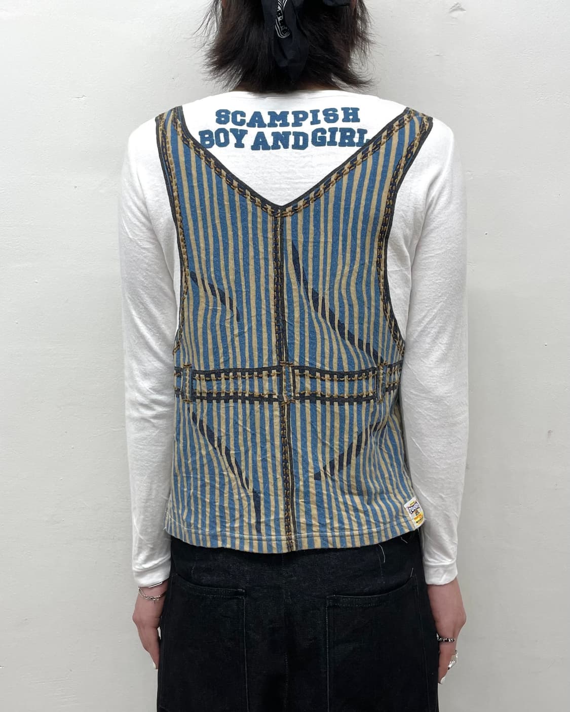 Suspenders Stylish Ruff Long-Sleeved  상품이미지2