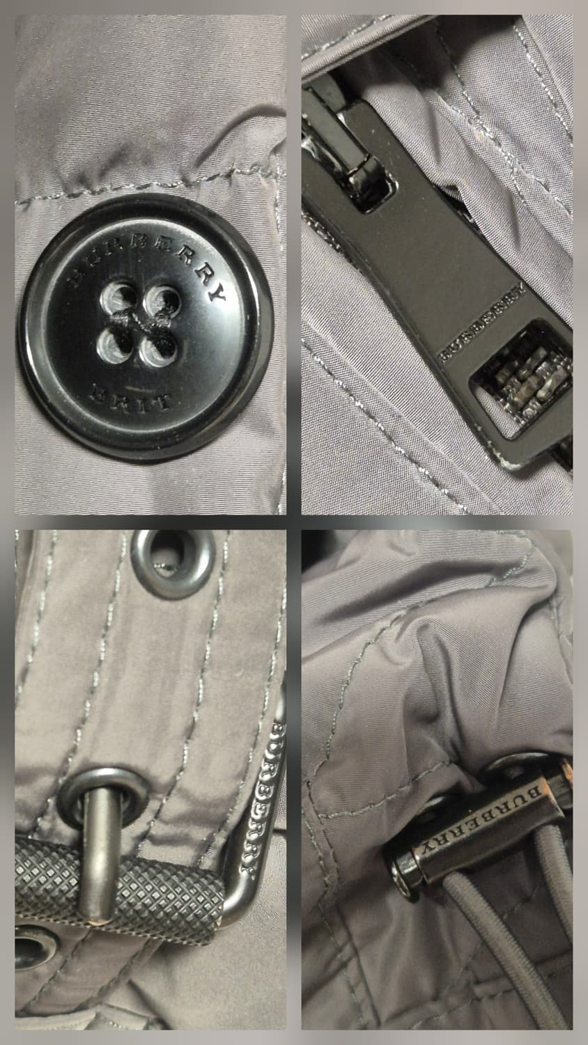 버버리 브릿 여성 구스다운 패딩 코트 M 상품이미지9