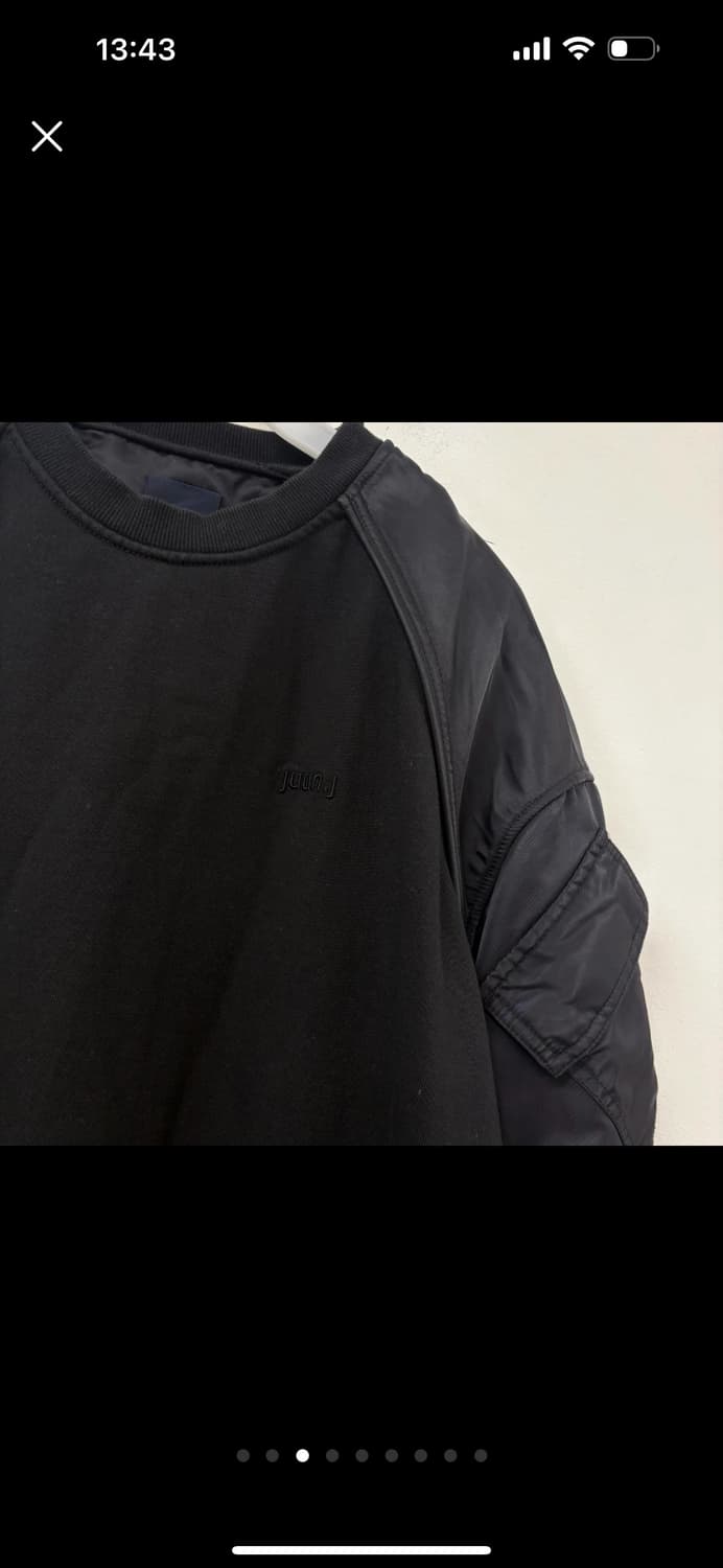 준지 항공점퍼 맨투맨 상품이미지3