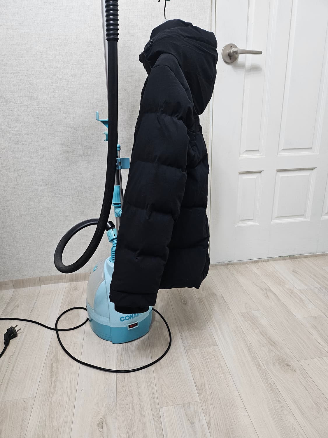 (95)L ☆초대장급☆ 다이나핏 [블랙] 구스다운패딩 상품이미지7