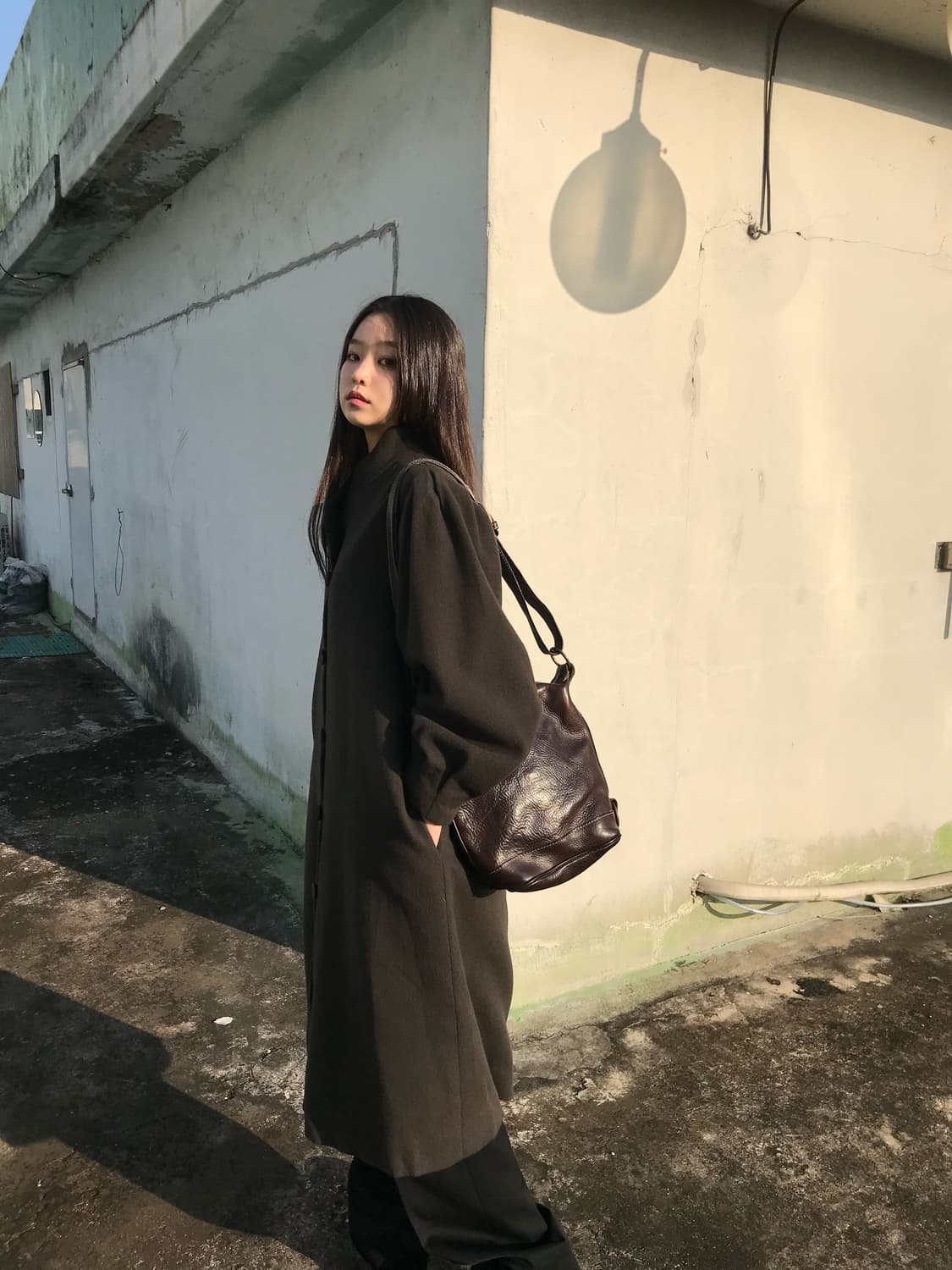 이태리 빈티지 가죽 가방 상품이미지6