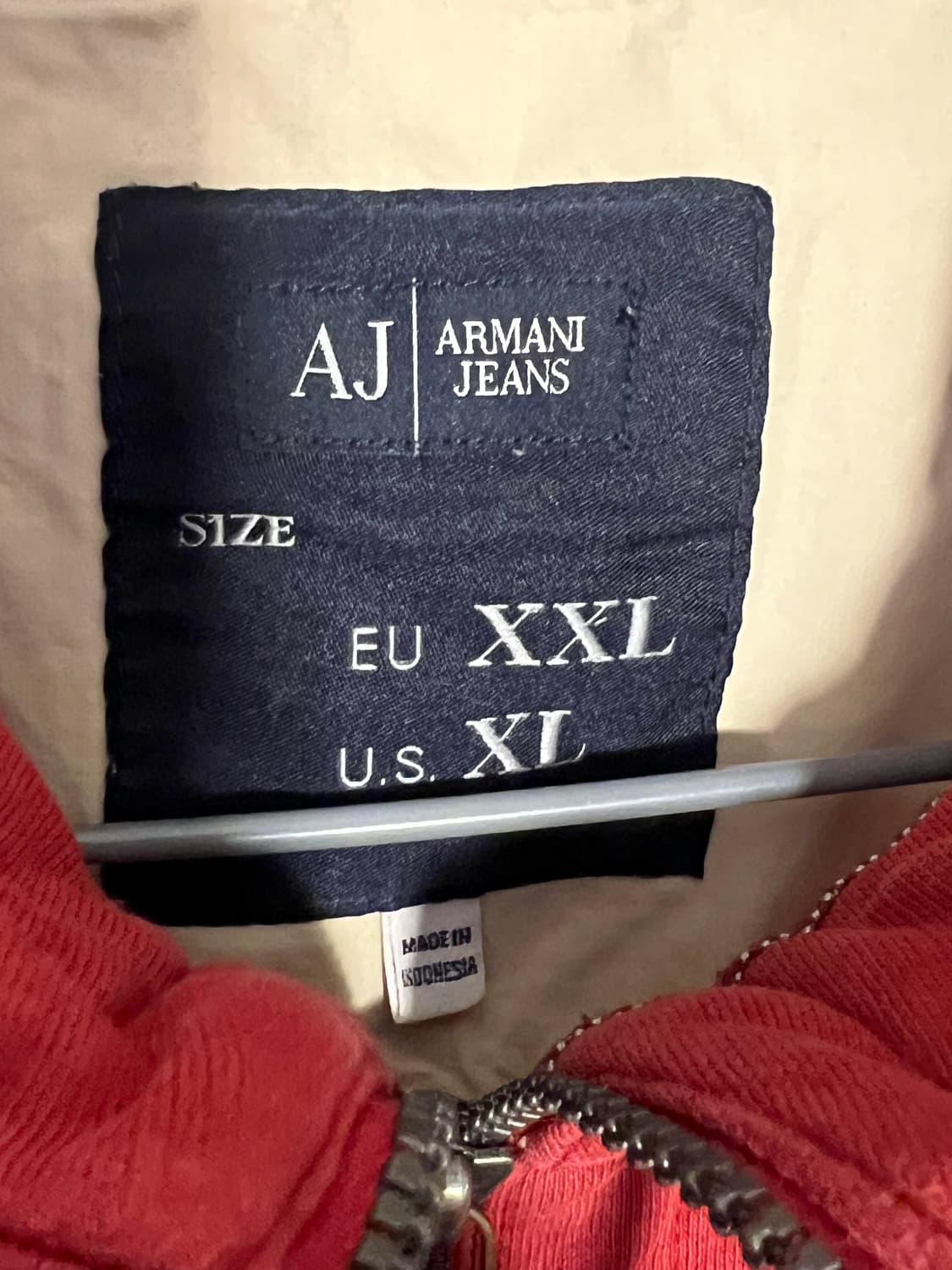 AJ 아르마니 진스 집업 XL 상품이미지7