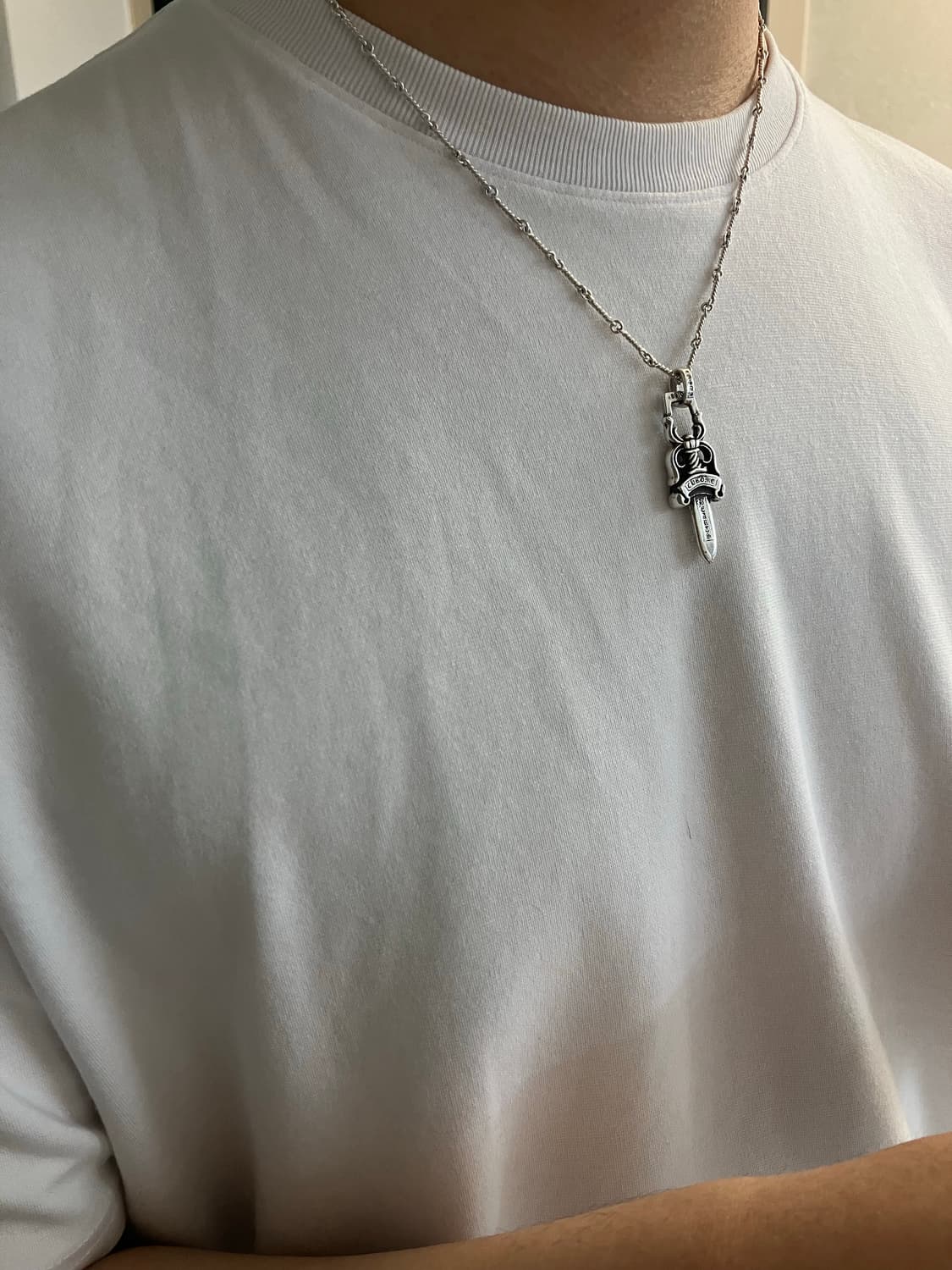 (한스룸 풀구성) 크롬하츠 10대거(M대거) 페이퍼체인 고리형 상품이미지1