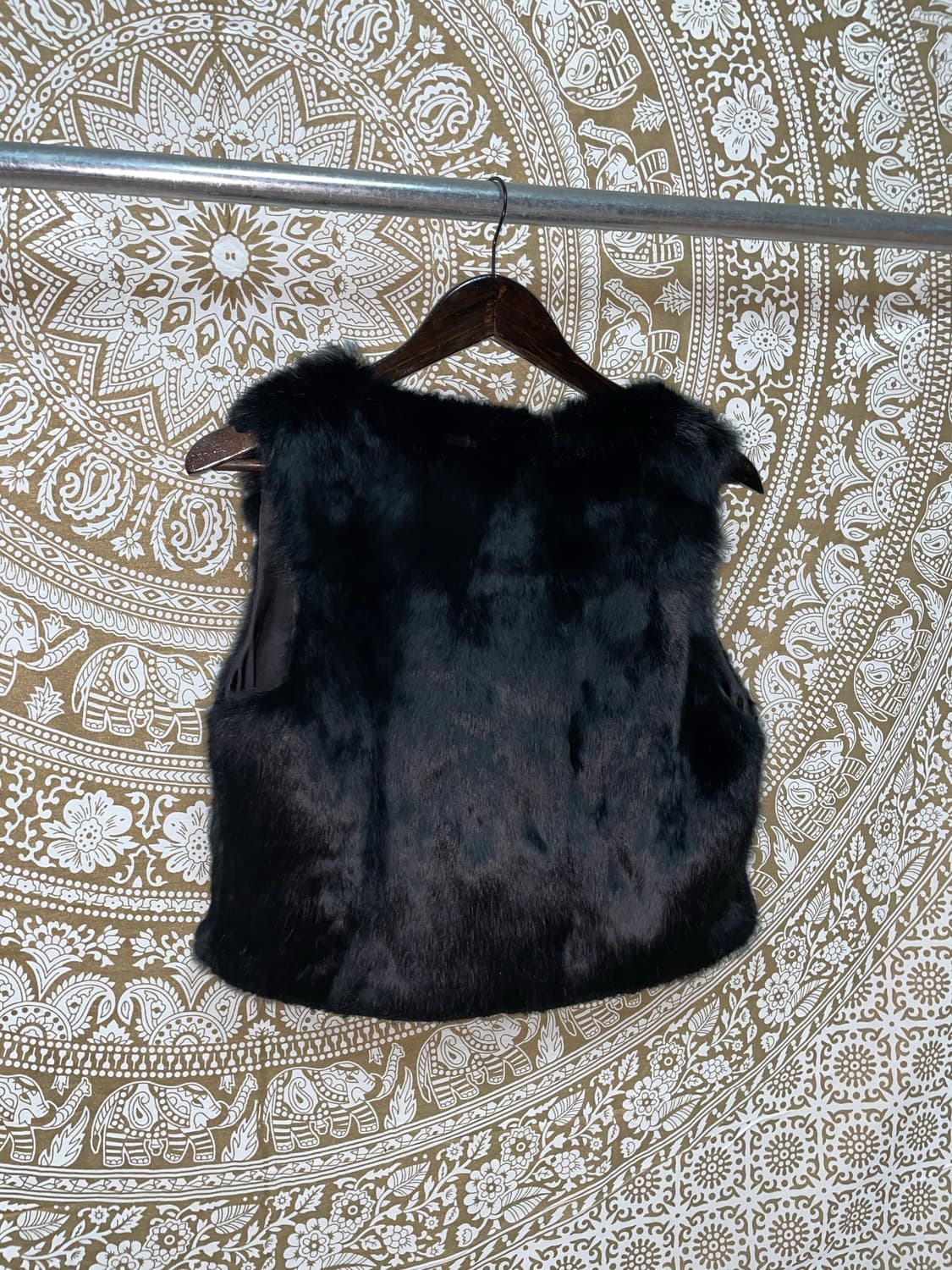 빈티지 여성 퍼 베스트 자켓  상품이미지4