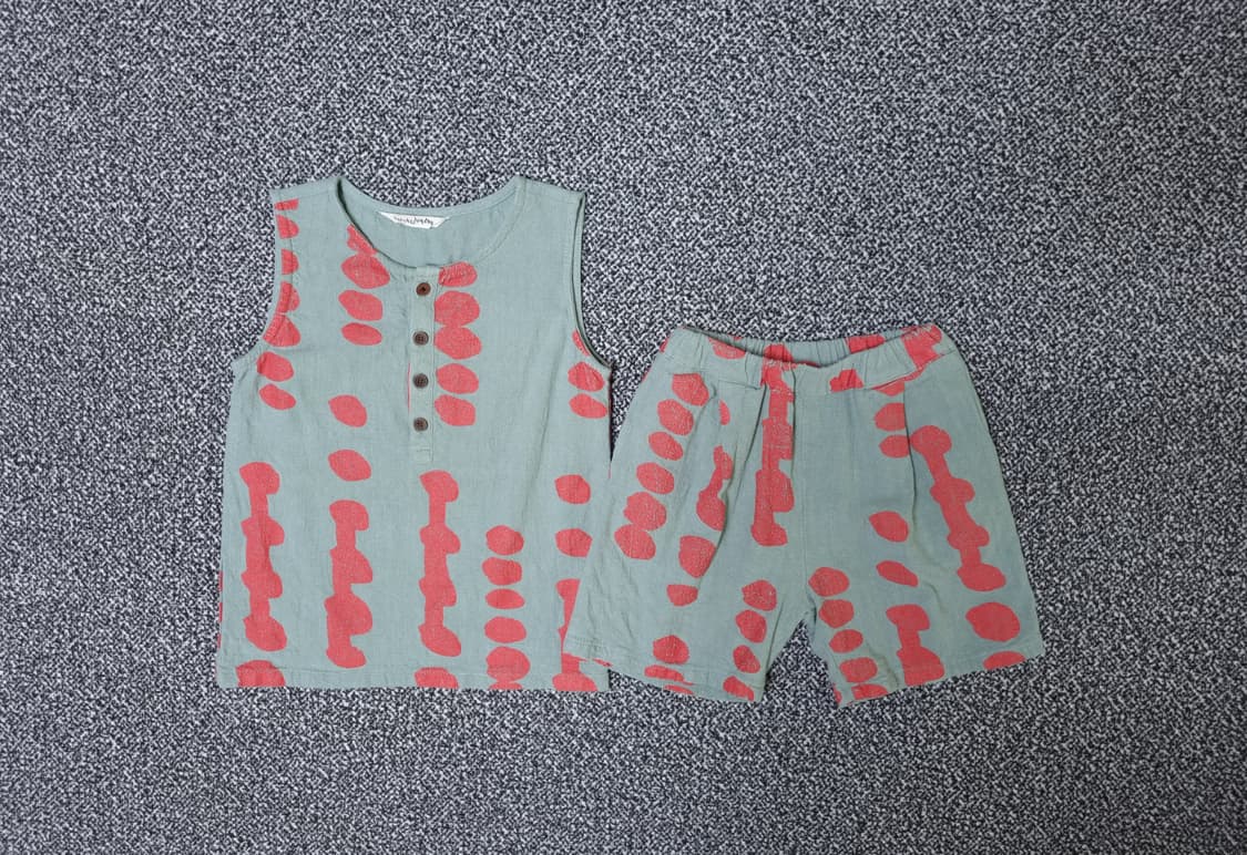 [무료배송][100]리미떼두두 린넨 상하세트 상품이미지1