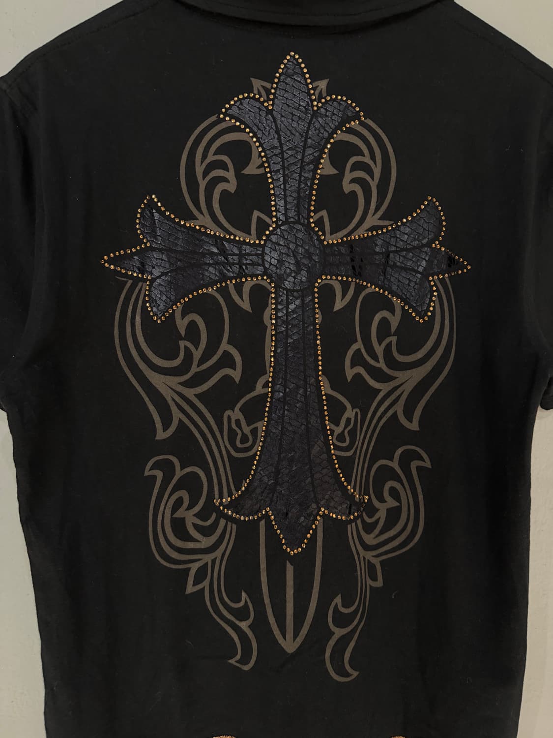 back python cross point collar t-shirt 상품이미지8