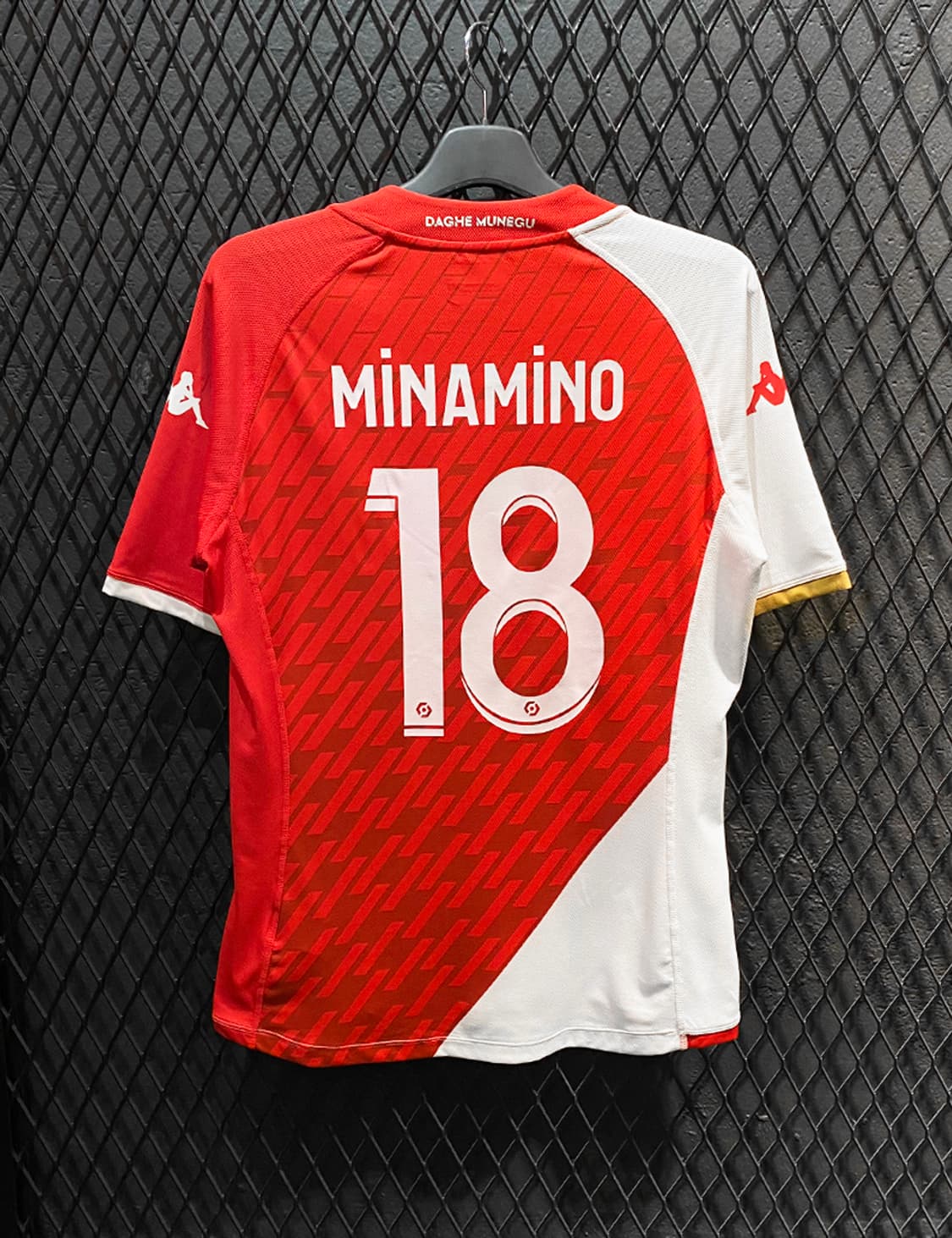 23/24 AS모나코 홈 미나미노 선수지급용 (XL) 상품이미지3
