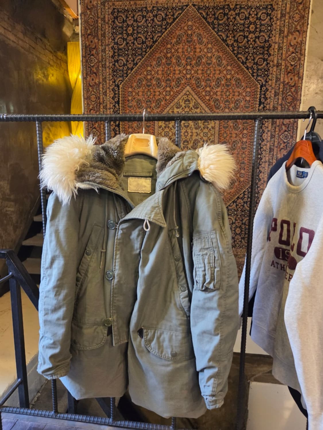 미국 오리지날 N-3B 코트 상품이미지10