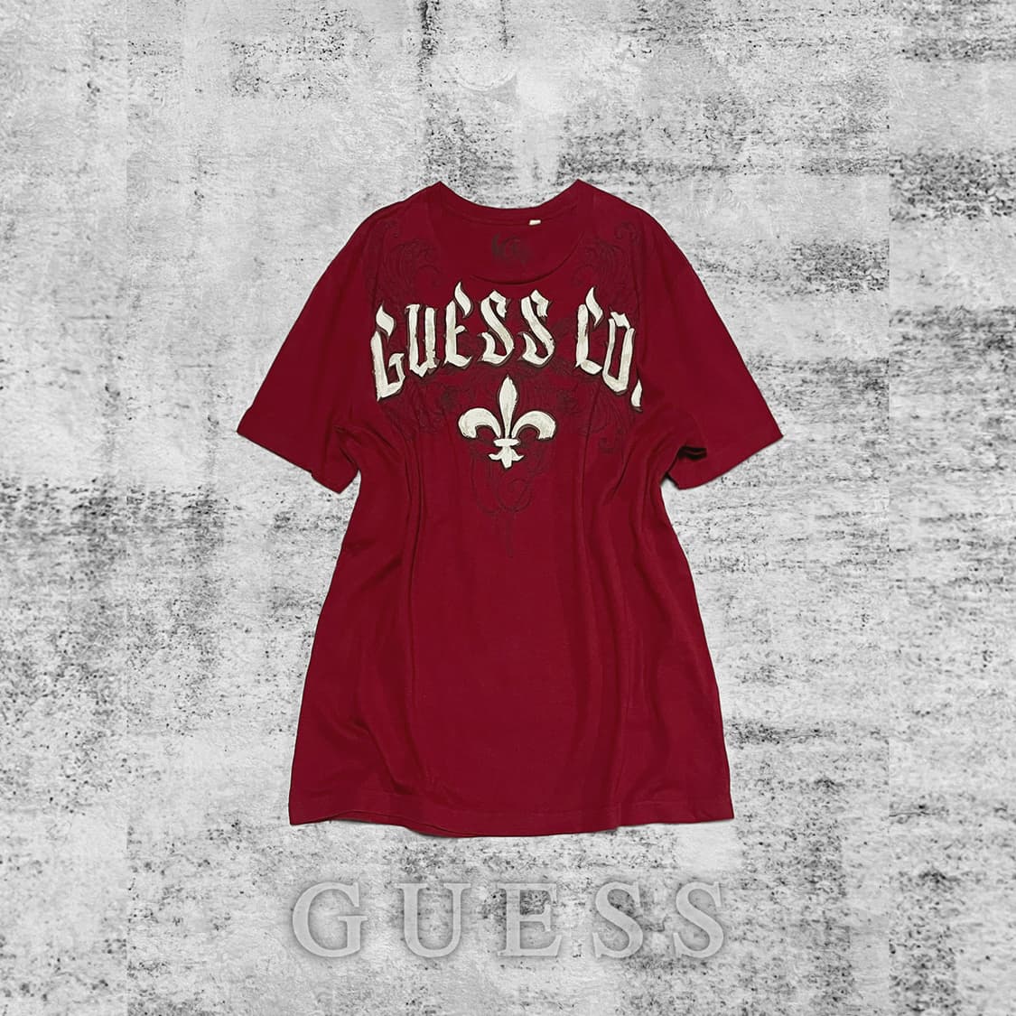 (guess) 00's punk graphic t  상품이미지1