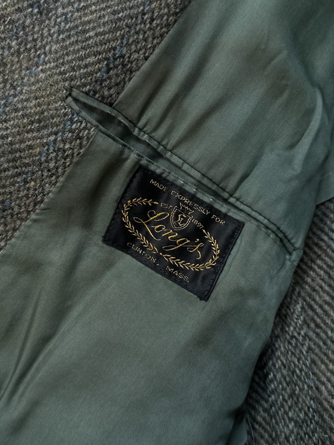 Harris Tweed vintage jacket 상품이미지5