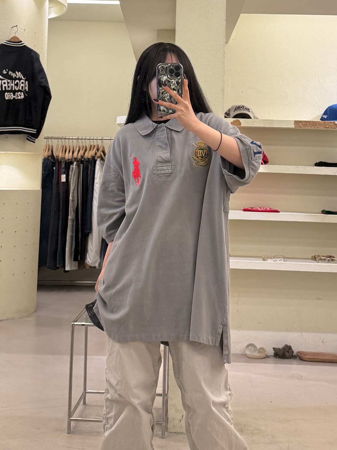 폴로 랄프로렌 빅포니 자수 로고 반팔 티셔츠 U1647 상품이미지1