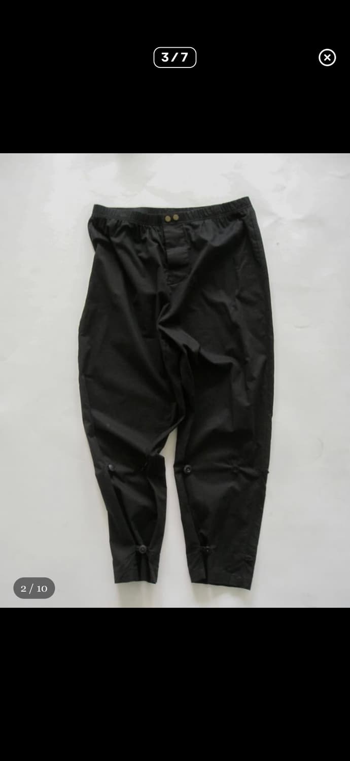 애옹쓰 Cotton Button pants - Black 구해요 상품이미지3