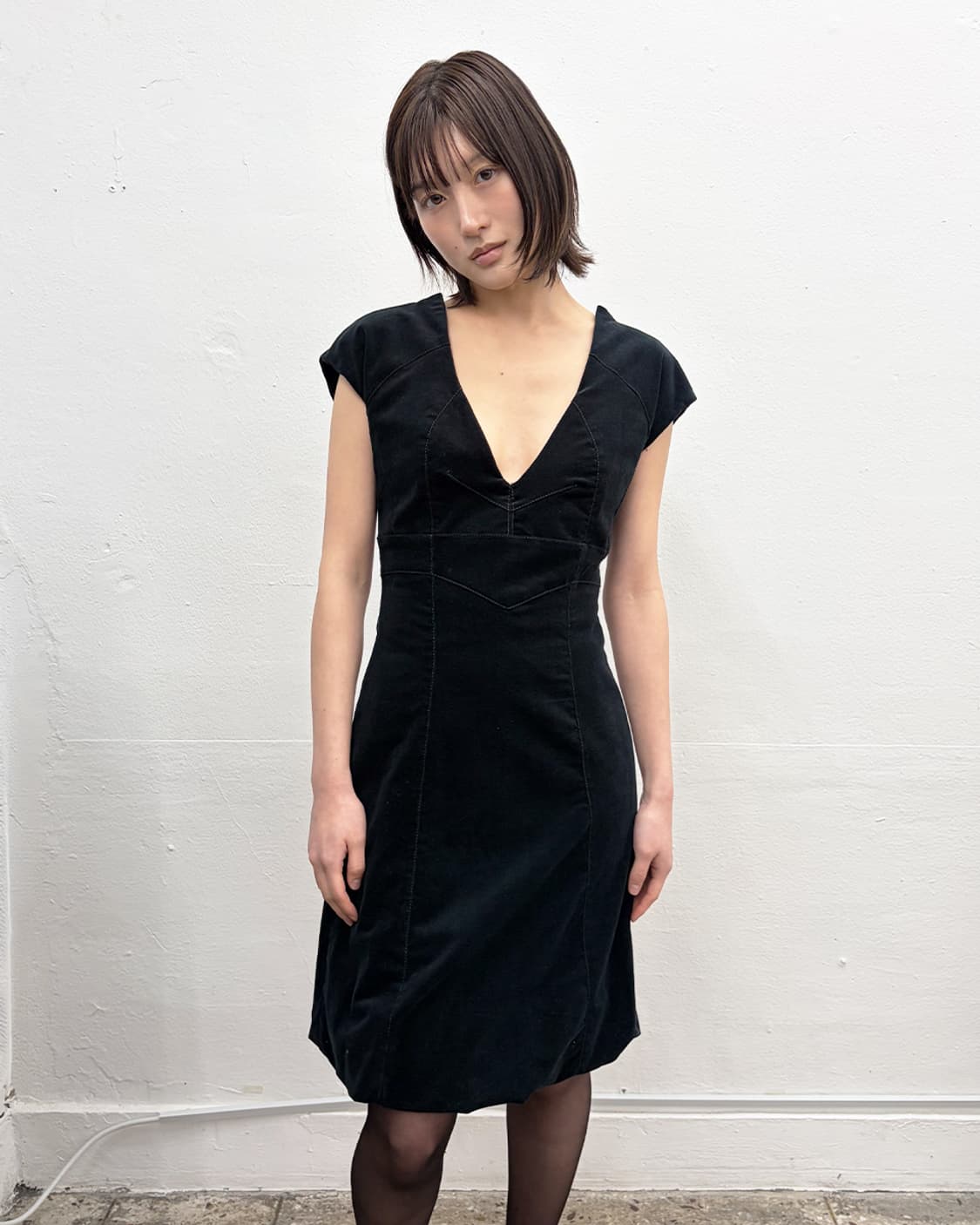 알레산드로 드 베네드띠 패널 벌룬 드레스 상품이미지2