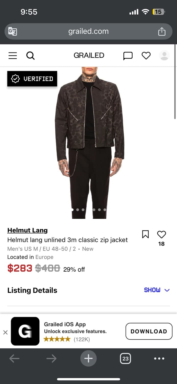 헬무트랭 파라슈트 자켓 상품이미지4