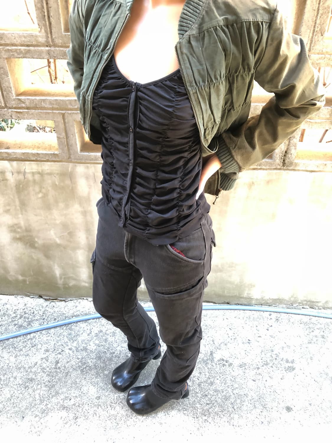 scylla pigskin leather zip jk 상품이미지4