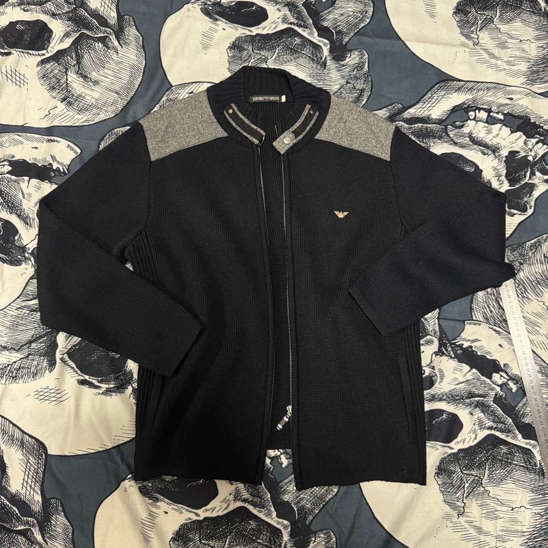 아르마니 집업니트 XL사이즈 상품이미지1