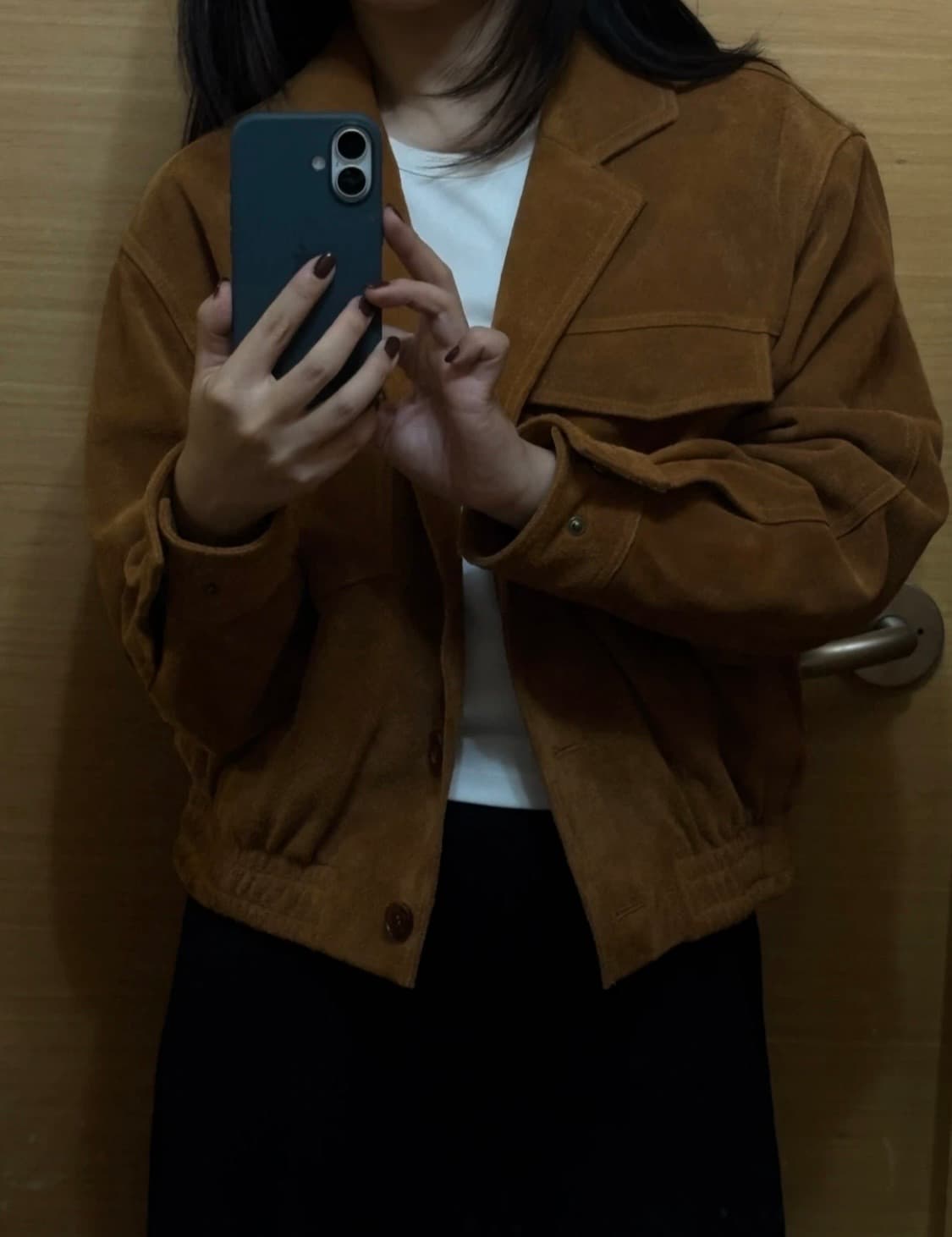 시야쥬 스웨이드 자켓 상품이미지2