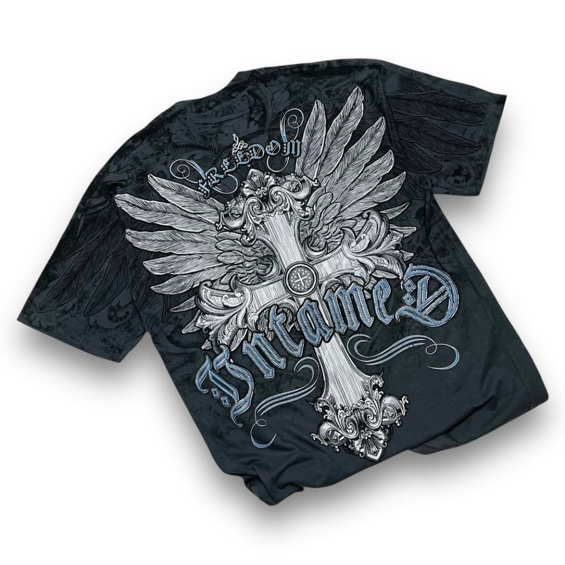 C&H 크로스 르네상스 타투 아카이브 빈티지 반팔 티셔츠 상품이미지1