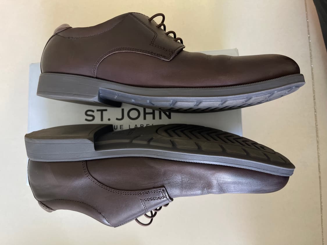 제옥스(GEOX) 힐스톤 와이드 정장화 U825DA 브라운 41(265) 상품이미지3