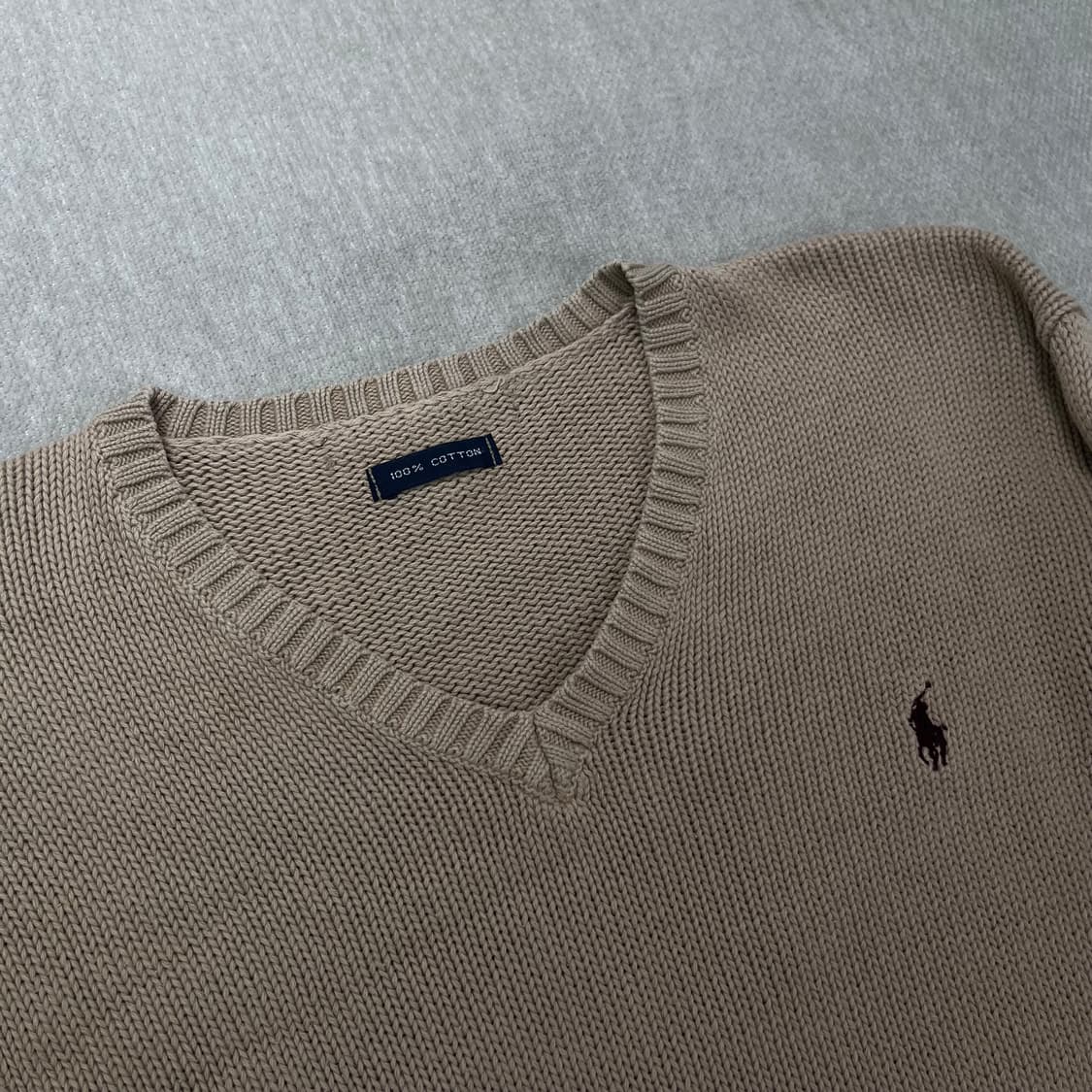 95 폴로랄프로렌 코튼 브이넥 니트 상품이미지2