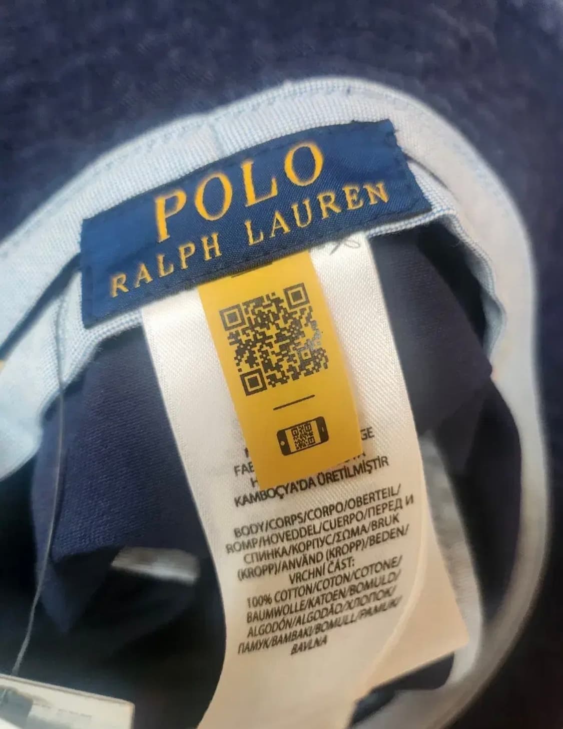 폴로 랄프로렌 네이비 버킷햇 L/XL 상품이미지3