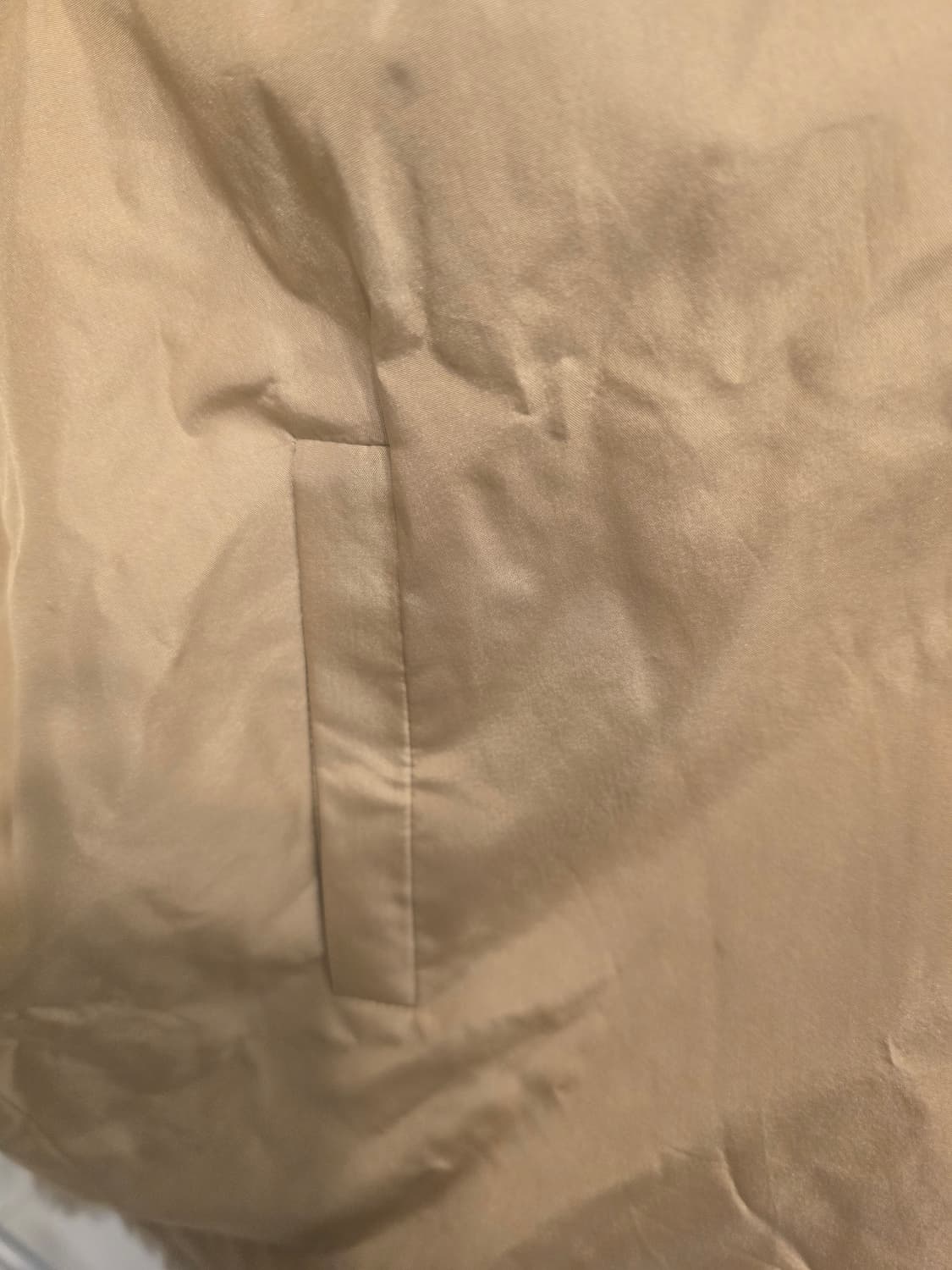 베이지 퍼 양면코트 상품이미지3