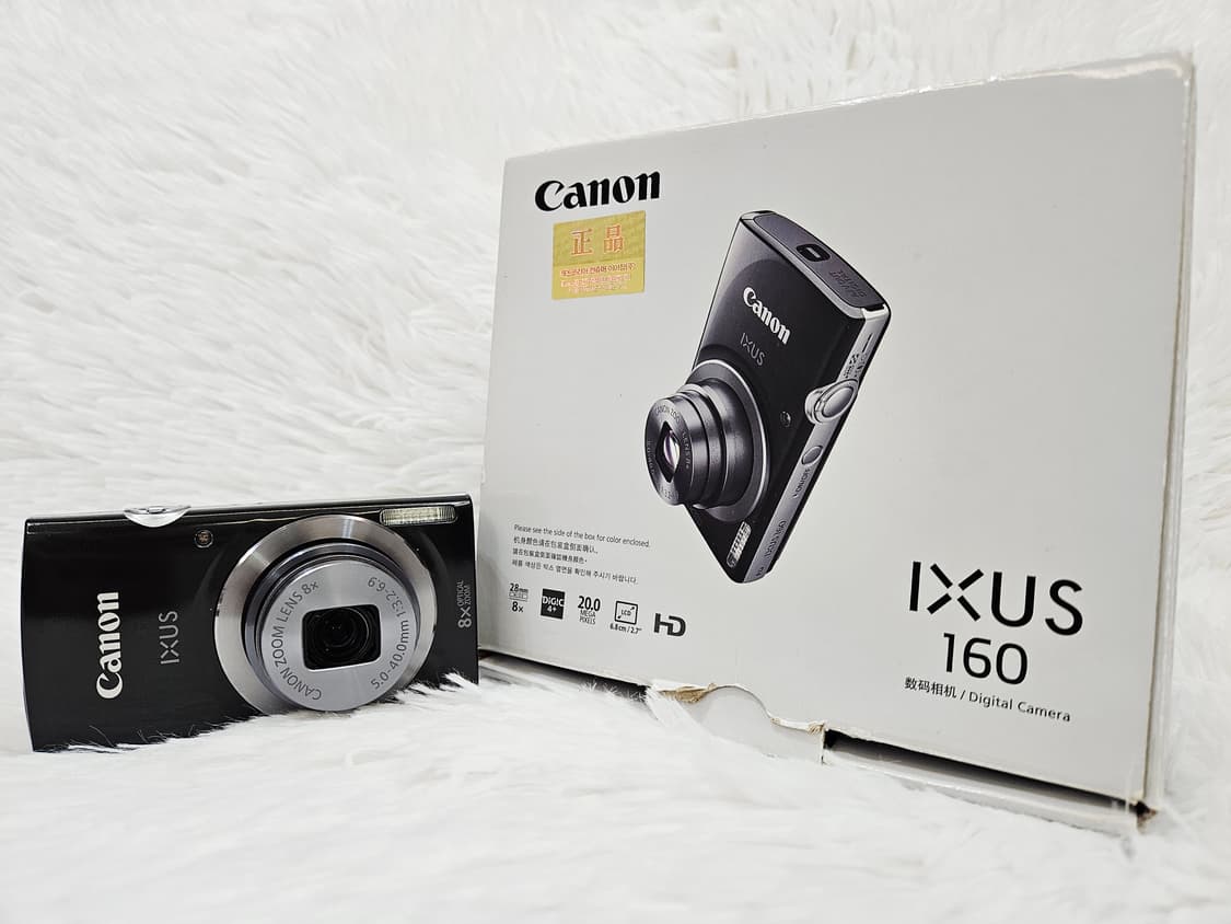 [민트급] 캐논 IXUS 익서스 160 디카, 디지털카메라 판매 상품이미지1