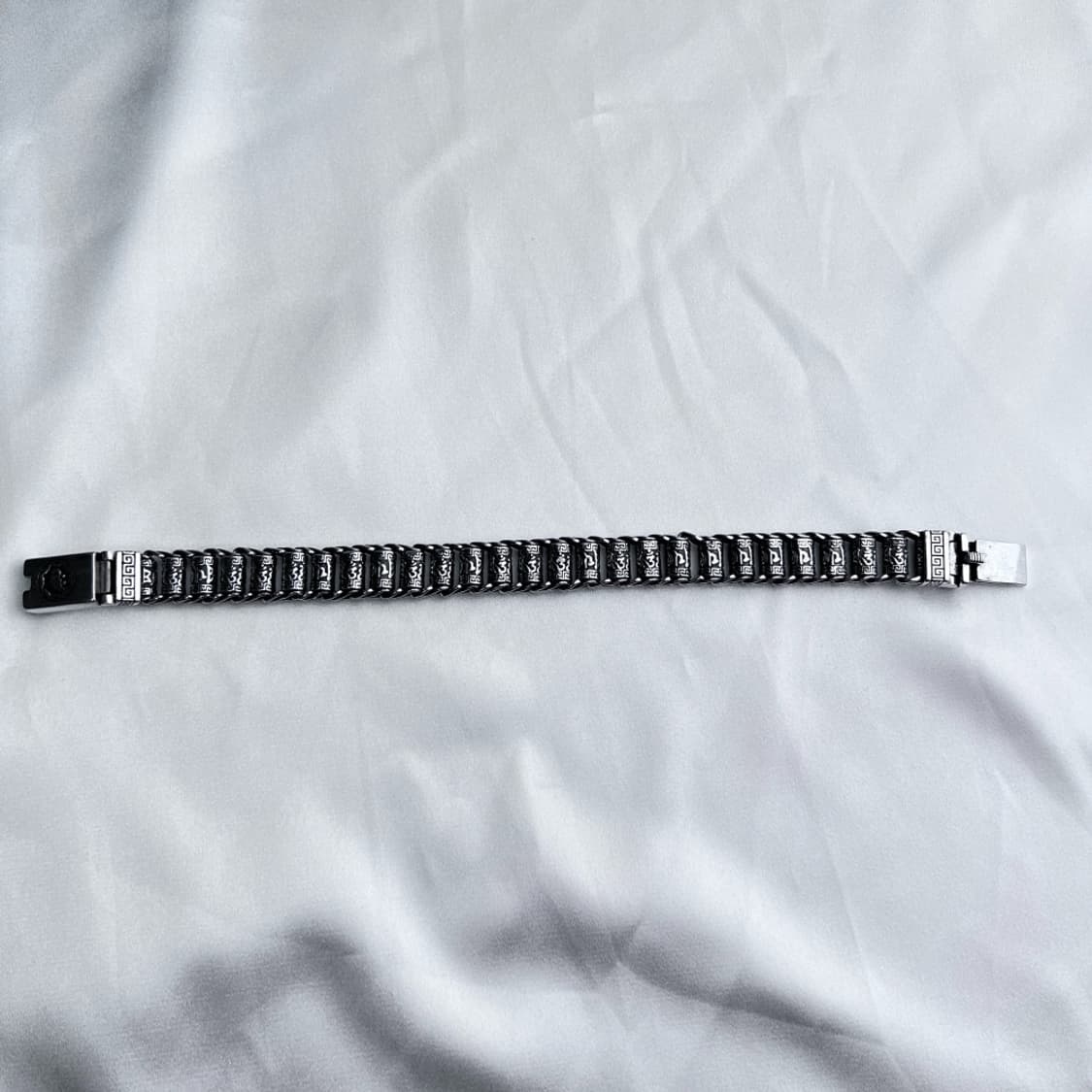 신주 은도금 만트라 팔찌 상품이미지6