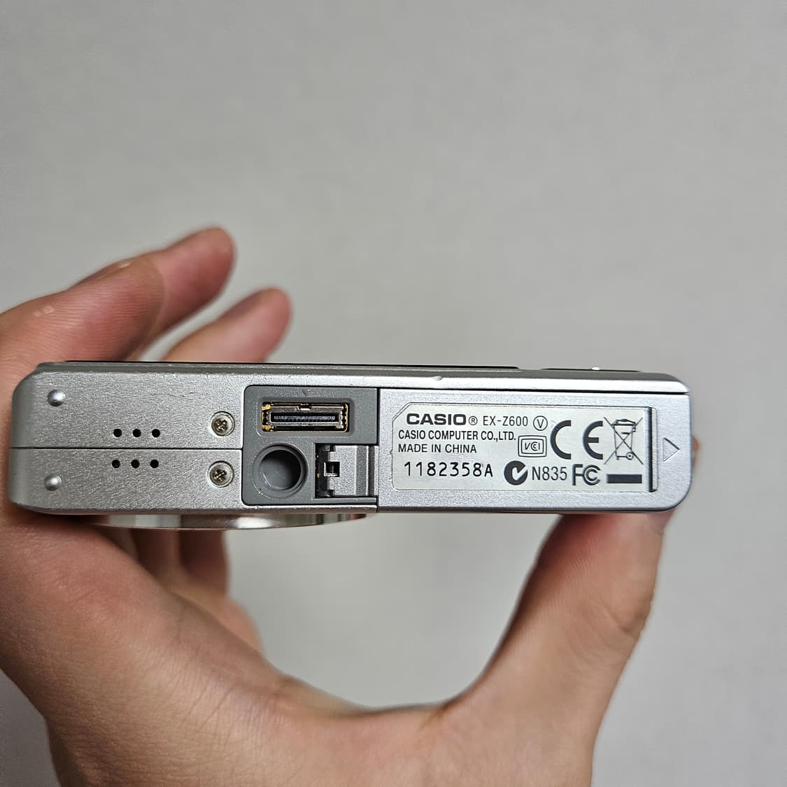 카시오 엑슬림 EX-Z600 빈티지 디카 디지털카메라 상품이미지3