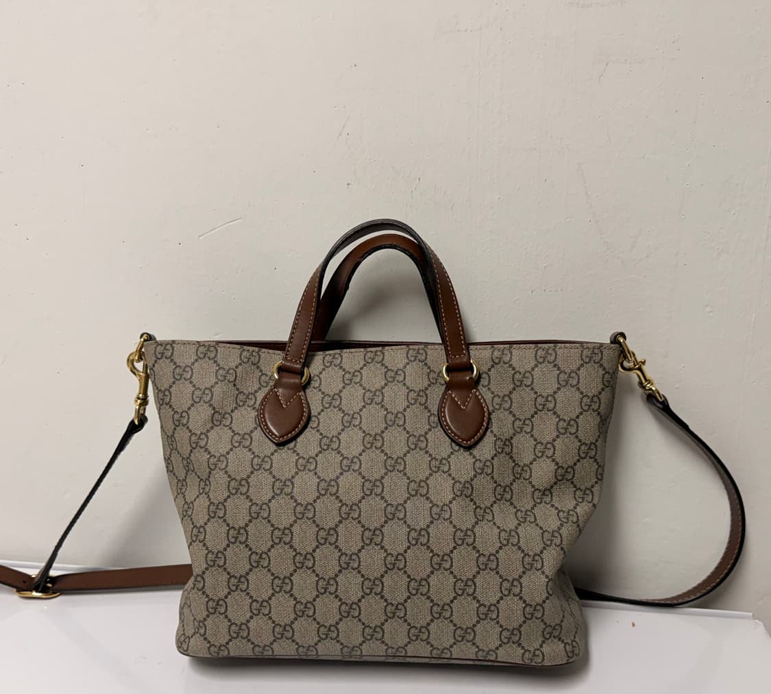 [정품] 구찌 GG 슈프림 캔버스 스몰 토트백  상품이미지2