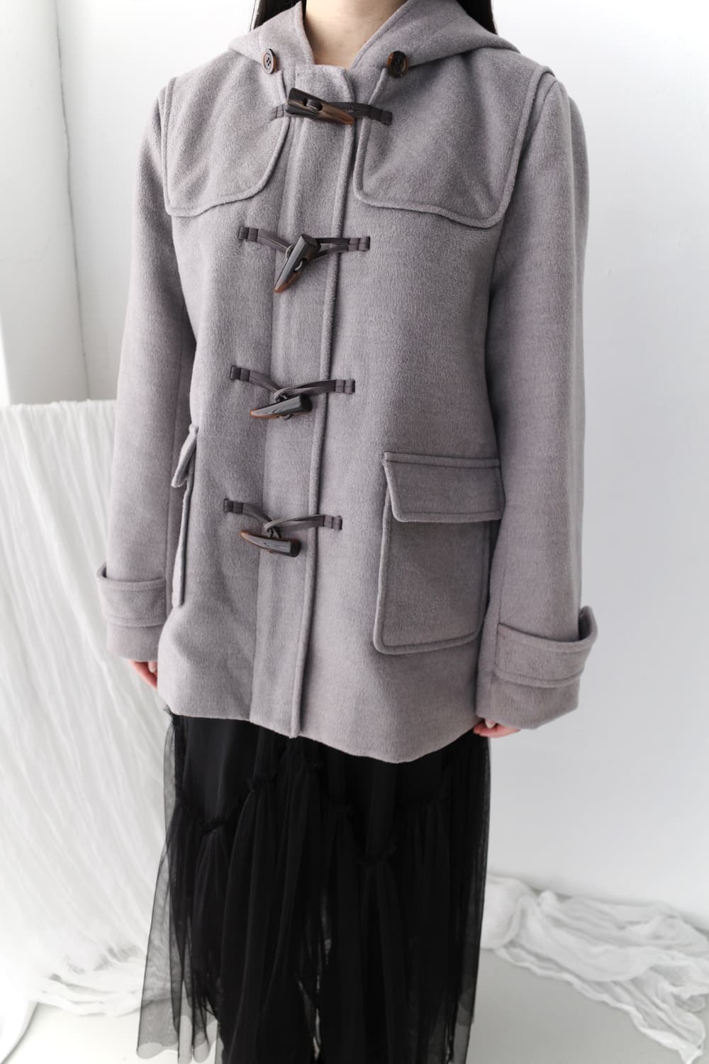 colza) hoodie duffle coat 상품이미지5