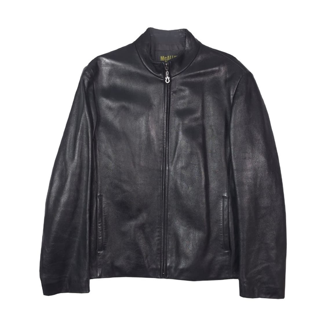 MCALLEN 미니멀 리얼 양가죽 집업 자켓 2XL 상품이미지1