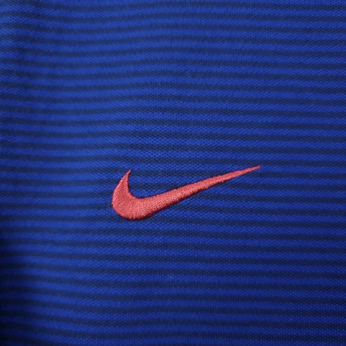 [나이키] 바르셀로나 스트라이프 헨리넥 롱 반팔티 네이비 M20220 상품이미지6