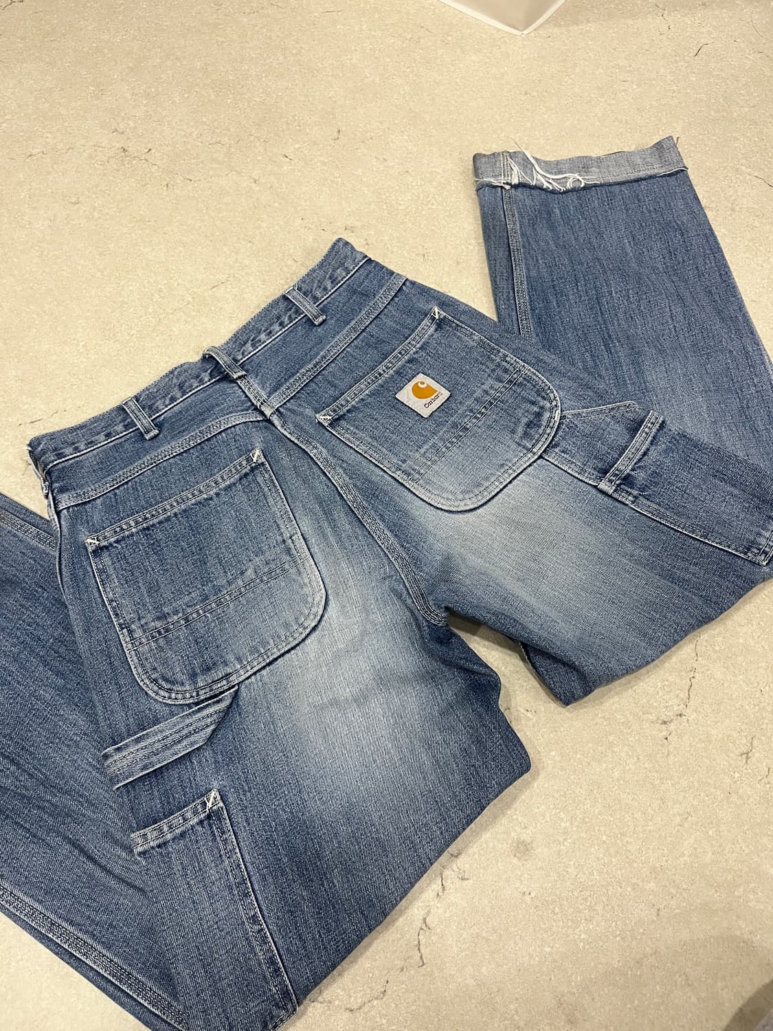 칼하트 카펜더 워크 데님 팬츠 상품이미지2