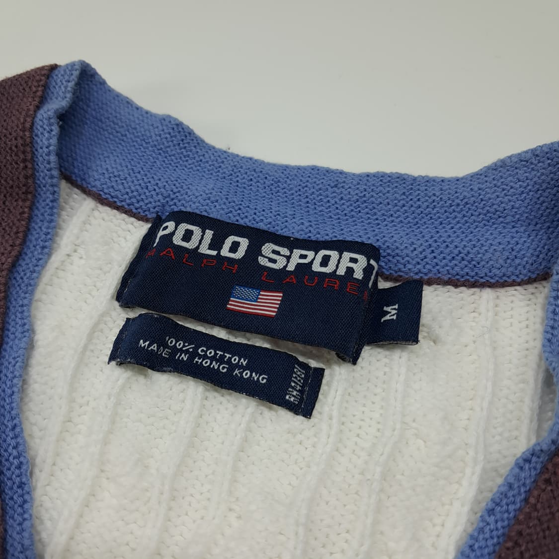 CL189 M 폴로스포츠 케이블 니트 베스트 상품이미지3