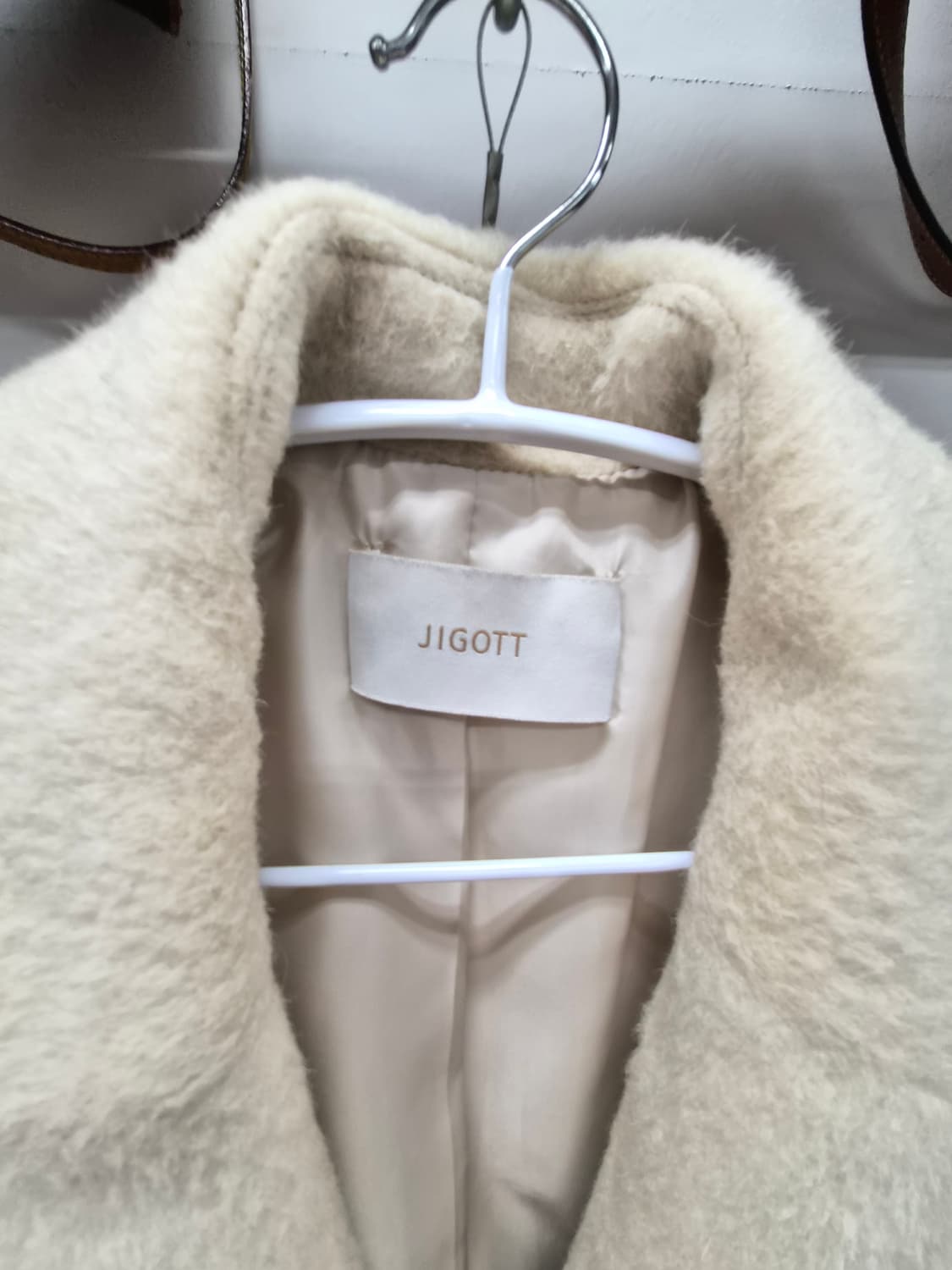 지고트 알파카 아이보리코트 상품이미지3