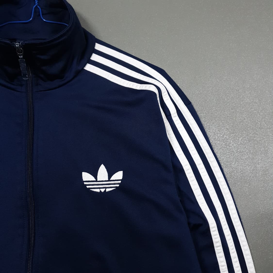 M) 아디다스 희귀 유로파 파이어버드 트랙탑 져지 자켓 네이비 95 상품이미지3