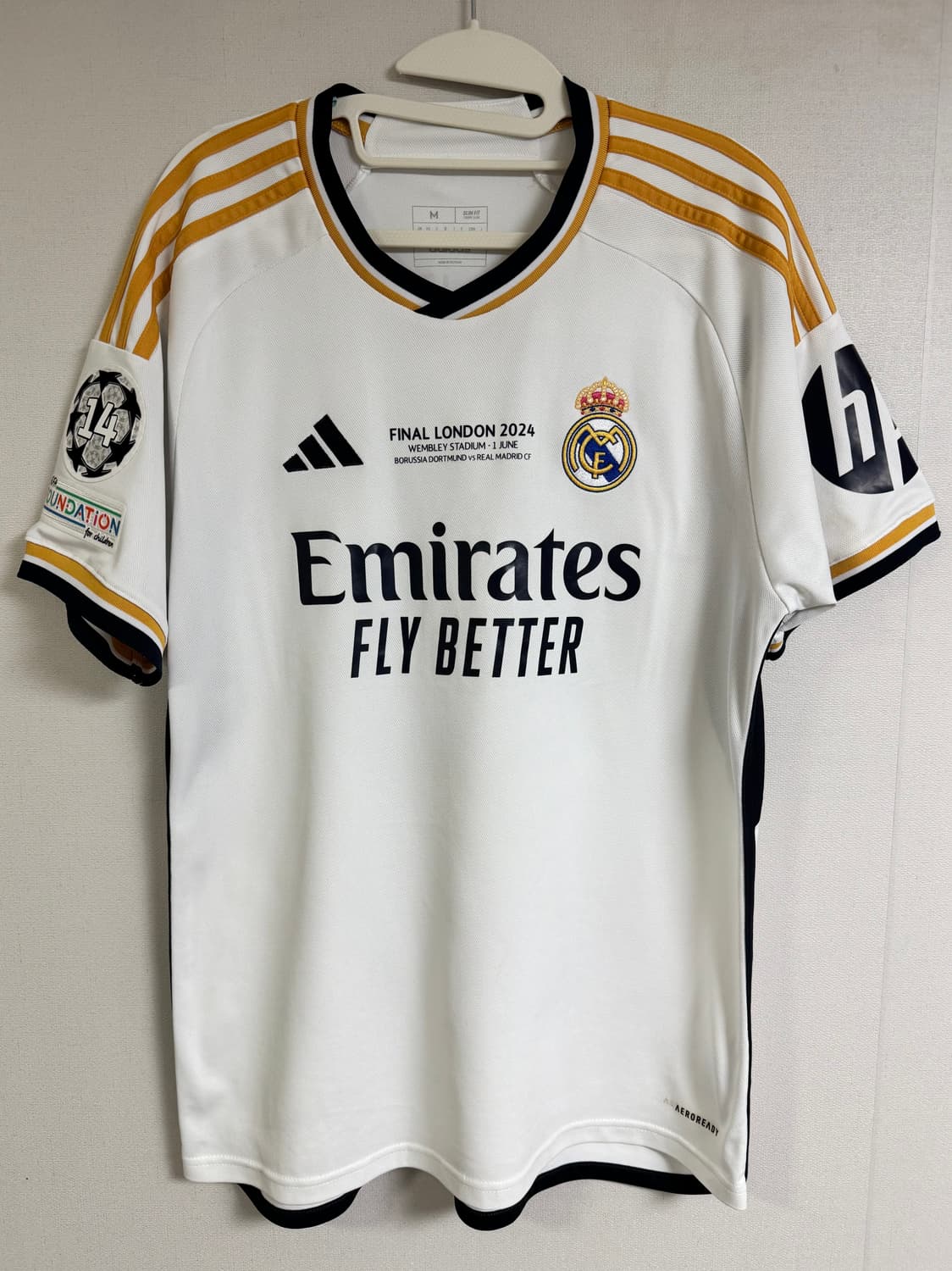 정품 23-24 레알마드리드 추아메니 챔결 우승 유니폼 상품이미지1