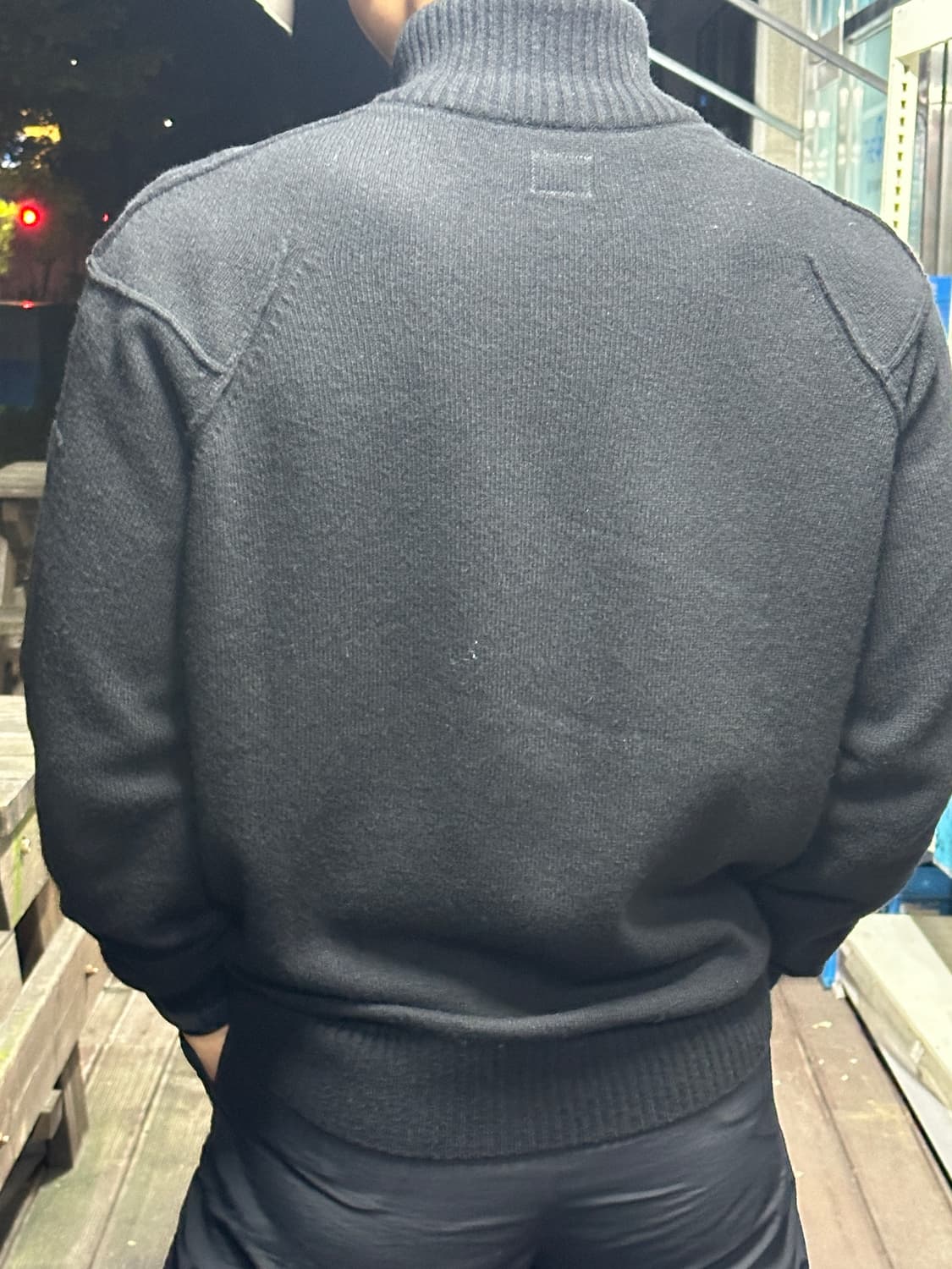 cp 니트 집업 상품이미지5