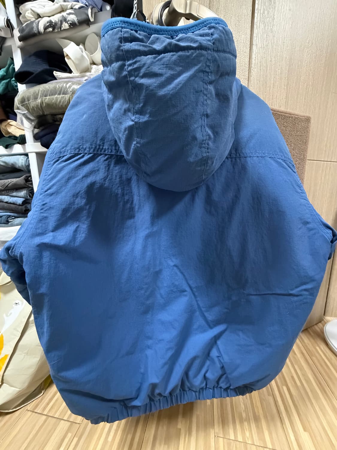 디스이즈네버댓 Washed Down Puffer Jacket 상품이미지5