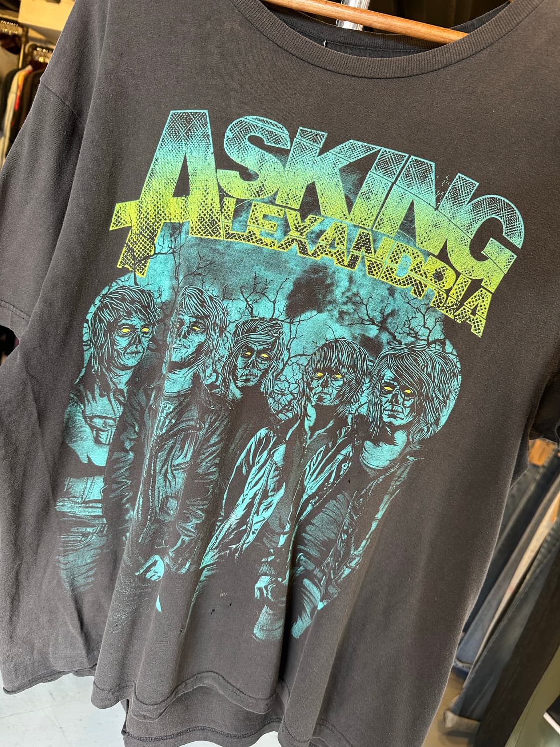 애스킹 알렉산드리아 락밴드 프린팅 티셔츠 상품이미지4