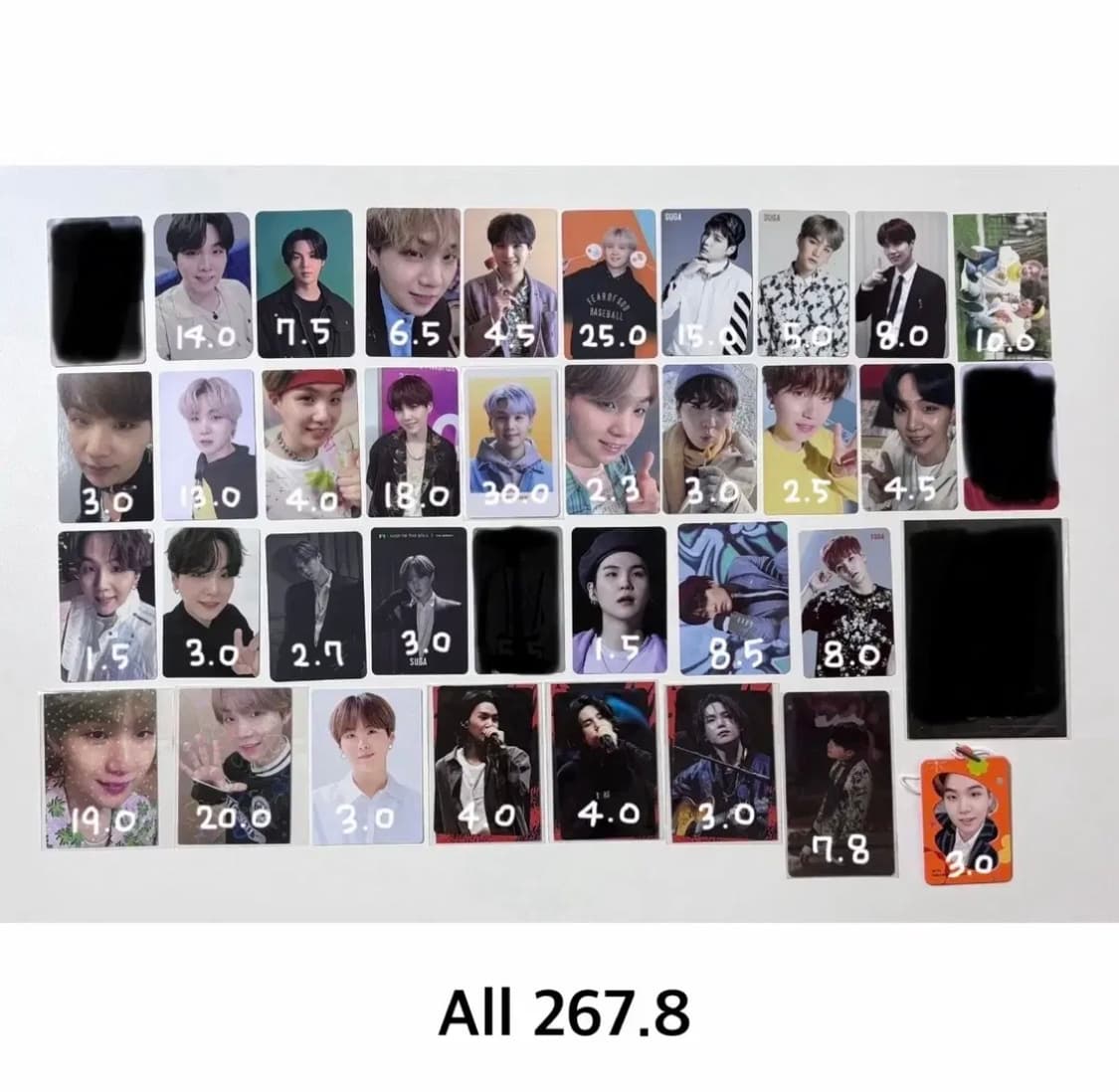 방탄 버터공방 옛투컴cgv특전 메모리즈 포카 bts v jk jimin 상품이미지1