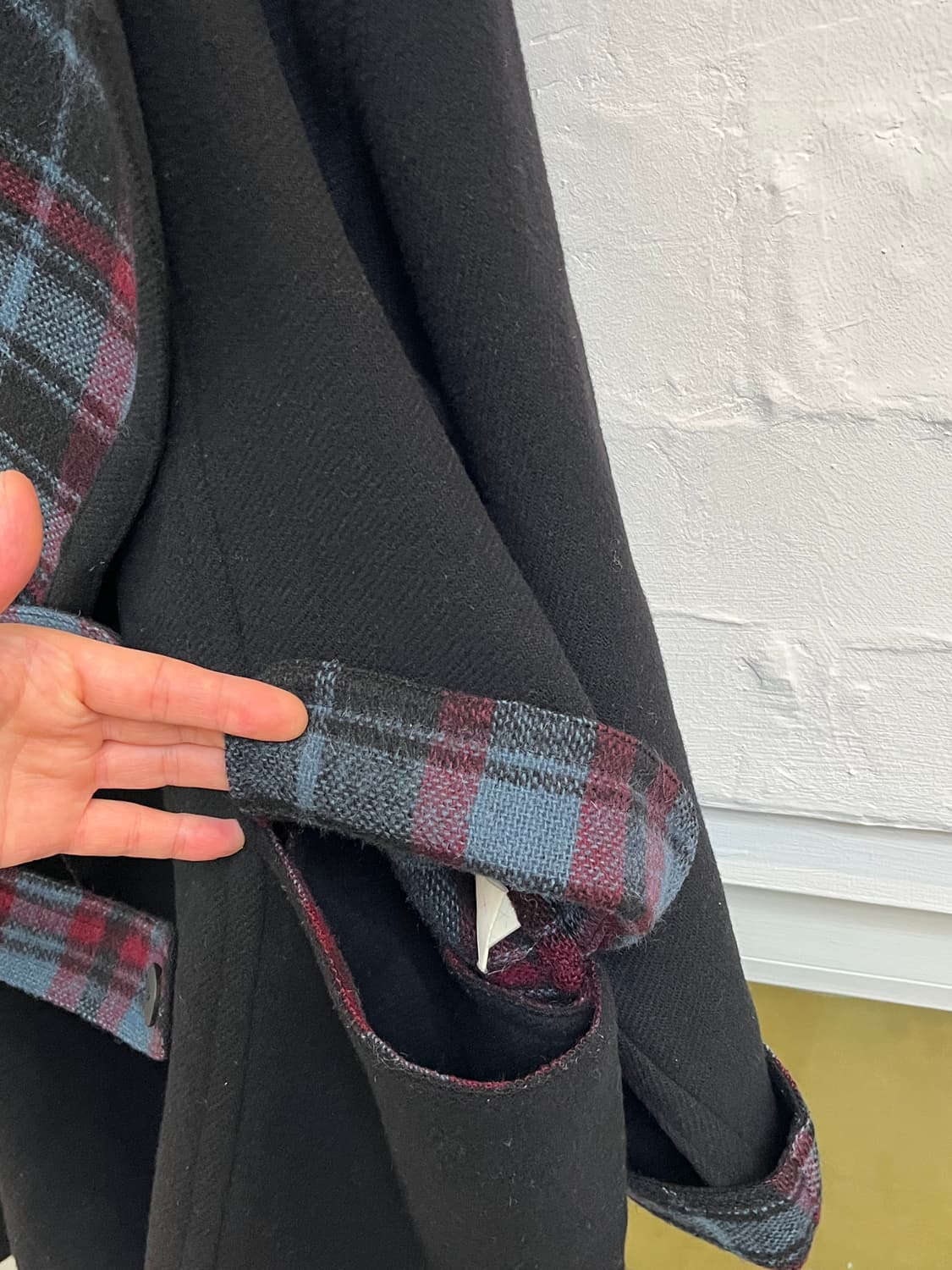 Lancel 란셀 리버시블 울 세일러 코트 9 상품이미지4