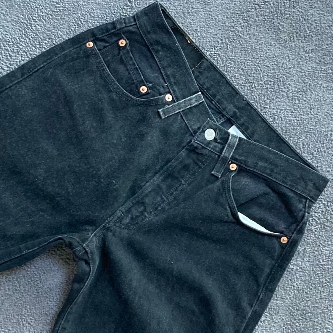 리바이스 501 블랙진 데님팬츠 W31 L32 상품이미지3